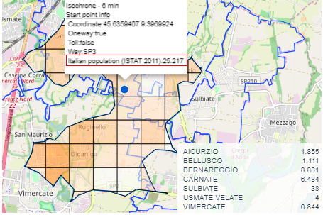 Geographic data overlain with population data - oohwoow.com