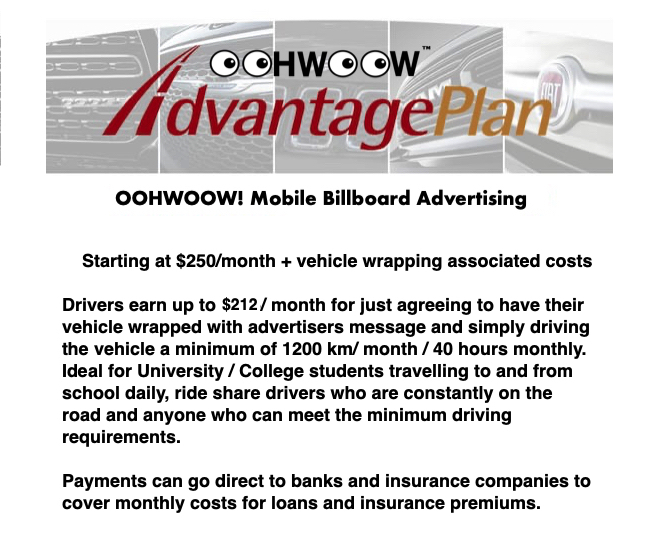 oohwoow advantage plan